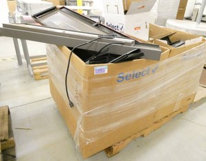 Two Pallets of cubicle parts and organizers