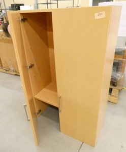 Cabinet that is made to sit on top of a counter 30w 16d 48 tall