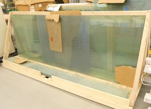Lot of glass panels for a conference room (4) 38x104 (1) 40x104  (7) 25x104 (7) 5x104