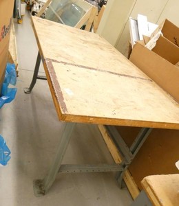 36x72x34 warehouse workbench