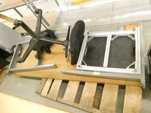 workbench and chair