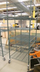 wire shelving 30x36x80 (7 shelves)
