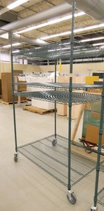 wire shelving 48x36x80 (4 shelves)