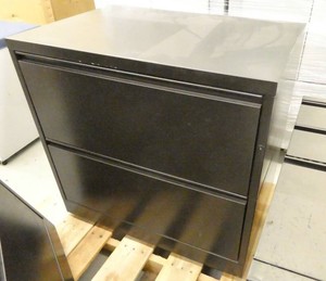 Two lateral file cabinets 30x20x28