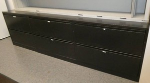3 lateral file cabinets