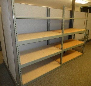 Garage shelving unit