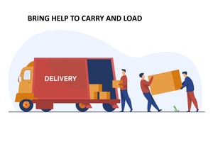 Please bring a buddy to help load your items