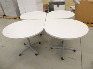 Four Teardrop tables 36x43