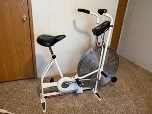 Vintage Schwinn Airdyne Fan Bike - Great Condition, Small Crack on Screen