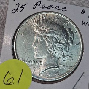 1925 Morgan Dollar $1, UNC