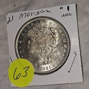 1921 Morgan Dollar $1, UNC