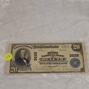 1906 $20 Duluth, MN National Note