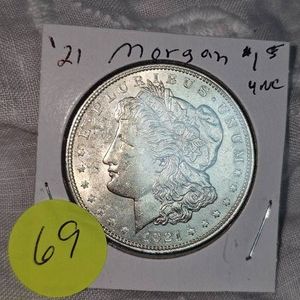 1921 Peace Dollar $1, UNC