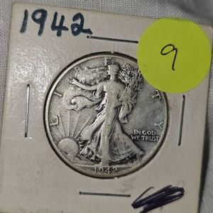 1942 Walking Liberty 50c VG