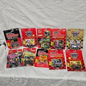 Lot of 10 164 Nascar Die Cast