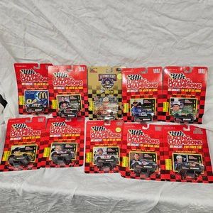 Lot of 10 164 Nascar Die Cast
