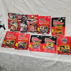 Lot of 10 164 Nascar Die Cast