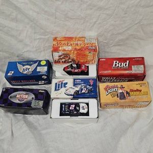 Set of 6, 164 Deluxe Boxed Diecast Nascar