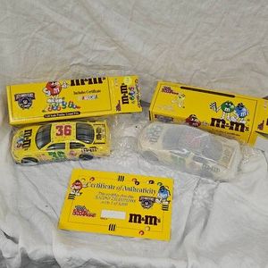 2 124 Scale M&Ms Nascar Set