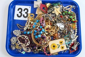 Lot of Miscellaneous Costume Jewelry
