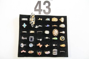 Lot of Miscellaneous Costume Rings