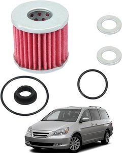 Automatic Transmission Filter Kit Compatible with 2003-2007 Honda Accord 2005 Honda Pilot 2005-2006 Honda Odyssey 2004-2006 Acura TL V6 Replaces# 25450-RAY-003 25450RAY003