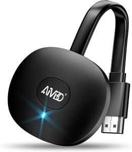 $30 Wireless HDMI 4K Display Adapter, SOCLLLife WiFi Casting Dongle for iOS, Android, Windows, Mac Devices to TVMonitorProjector, Supports Miracast, Airplay, DLNA - Screen Mirror Video & Audio Easily