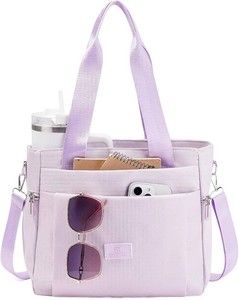 $20 Tote Bag for Women Multi Pockets Crossbody Bag Casual Top Handle Ladies Handbag with Zipper Shoping Travel Work