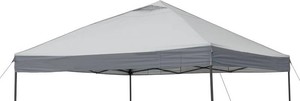 $70 Replacement Top with Air Vent Compatible with Ozark 12x12 Instant Straight Leg Canopy Frame, Canopy Cover ONLY, White