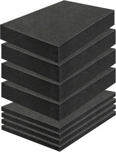 $28 PINGMIC Gun case foam -16 x 12 x 1.5 Inch Pick and Pluck Foam Sheets - Pick Apart Insert Padding for Gun Case, Ideal for Storing Guns, Crafts
