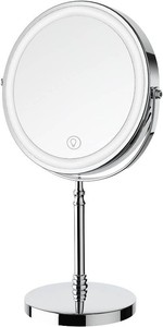 $28 DEIOVWXS Makeup Mirror, Rechargeable Vanity Mirror with 3 Lights, 1X10X  Adjustable Brightness, 3000mAh, Double-Sided, Gift for Mom, Women, Wife, Girls, Dorm Room Essential