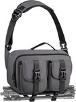$19 TAAOKA Camera Sling Bag,DSLR Camera Bag with Tripod Holder,Waterproof Camera Shoulder Crossbody Bag for Photographers (Grey)