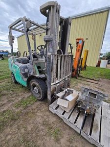 2010 Mitsubishi FG25N LP Forklift - For Parts or Repair