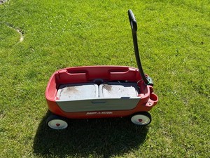 Kids Wagon Radio Flyer Model 3210 Red Wagon