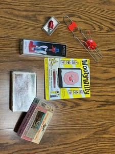 Vintage Toy & Card Mixed Lot Wooly Willy, American Heritage Cards