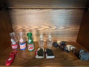 Vintage Advertising Collectibles Mixed Lot - Soda Bottles, Tobacco, Bison