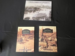 Minnesota History Books - Twin Cities Snapshots, Northern Pine County & Duluth