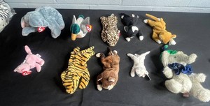 Ty Beanie Babies Plush Mixed Lot
