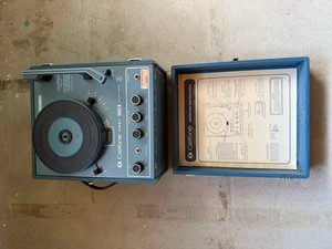 Record Player - Vintage Califone 1455K Portable Turntable