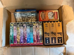 VHS Tape Collection - Godfather, Steam & Classic TV Sets -  contents unverified