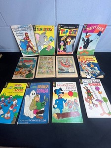 Vintage Comic Book Mixed Lot - Gold Key & DC Cartoon Comics