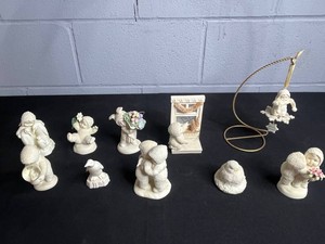 Vintage Department 56 Snowbabies Christmas Figurines & Ornament Mixed Lot (Lot of 10)