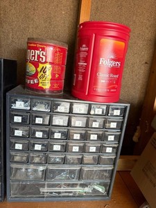 Hardware Organizer Cabinet Assorted Fasteners