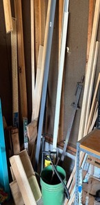 Lumber, Clamp & Hardware Mixed Lot