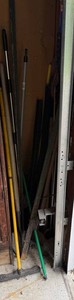 Garden Tools Estate Lot - Extend-A-Reach Pole & Assorted Yard Tools