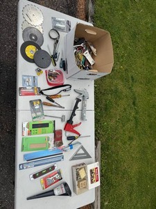 Hand Tool Mixed Lot - Stanley, Gator, Black & Decker, Bell & More