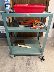 Rolling Utility Cart - Bretford 3-Shelf