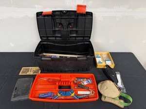 Craft Supply Storage Box Mixed Lot - Toolbox, Art Tools & Notions