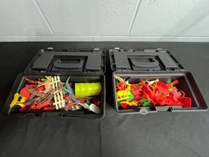 VTG Plastic Cowboy & Animal Figures Mixed Lot