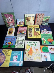 Childrens Books Mixed Lot - Golden Book, Peanuts, Hello Kitty & More